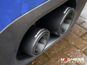 Jaguar F-PACE Performance Exhaust System - Cat Back - Quicksilver - 5.0L - Sound Architect Jaguar F-PACE Performance Exhaust System - Cat Back - Quicksilver - 5.0L - Sound Architect